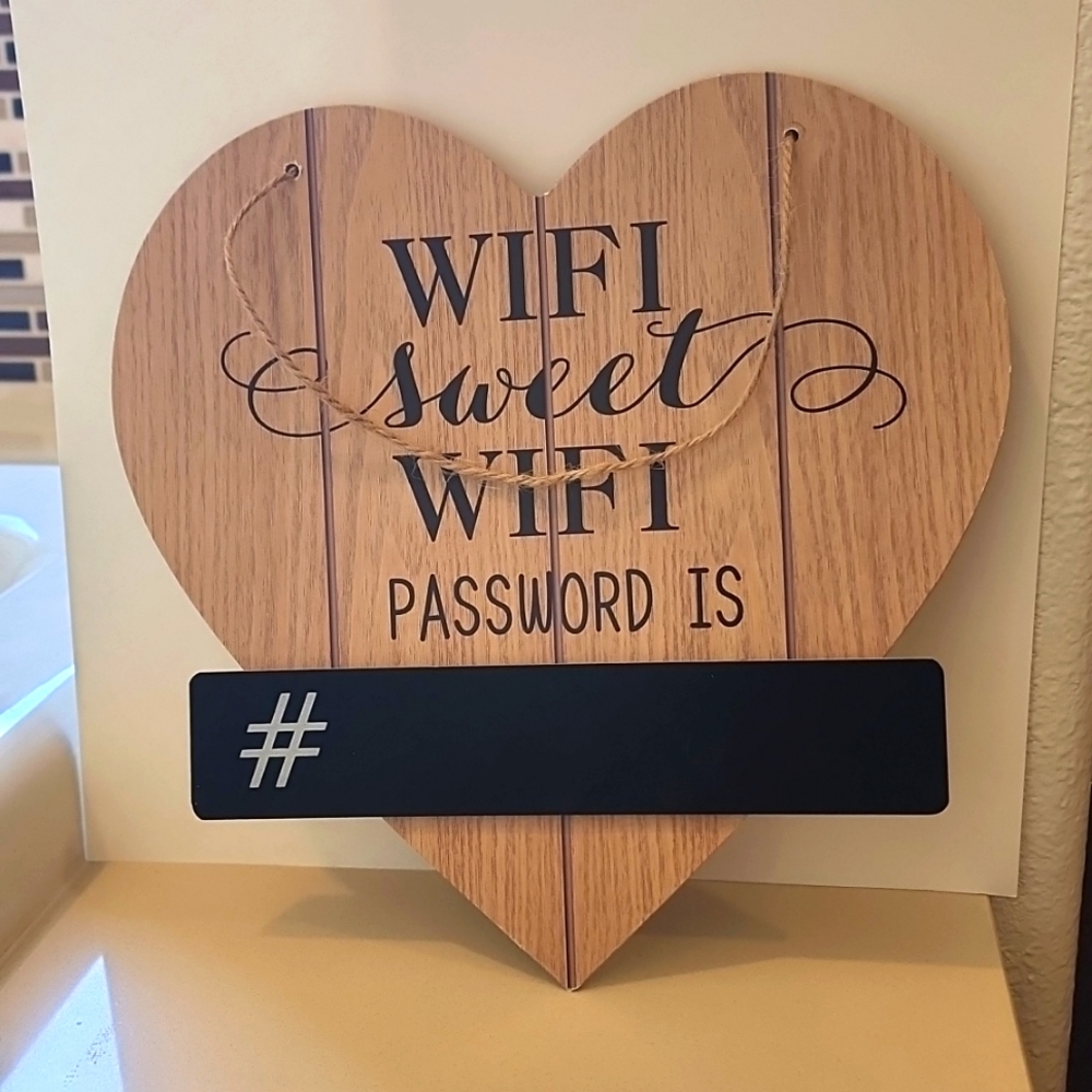 Wifi Password Sign